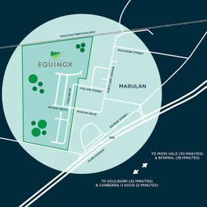 Equinox Marulan location map